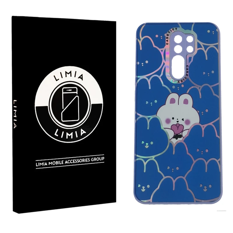 کاور لیمیا مدل فانتزی لنزدار طرح عروسکی شبرنگی مناسب برای گوشی موبایل شیائومی Redmi 9 / 9 Prime