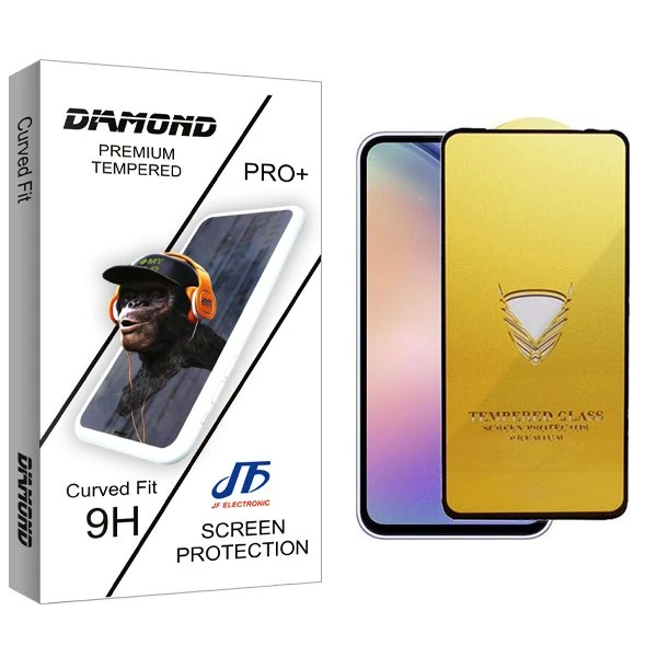 محافظ صفحه نمایش جی اف مدل Diamond OG مناسب برای گوشی موبایل سامسونگ Galaxy A54