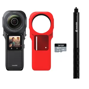 دوربین فیلم برداری ورزشی اینستا 360 مدل  ONE RS 1-INCH 360 EDITION به همراه لوازم جانبی