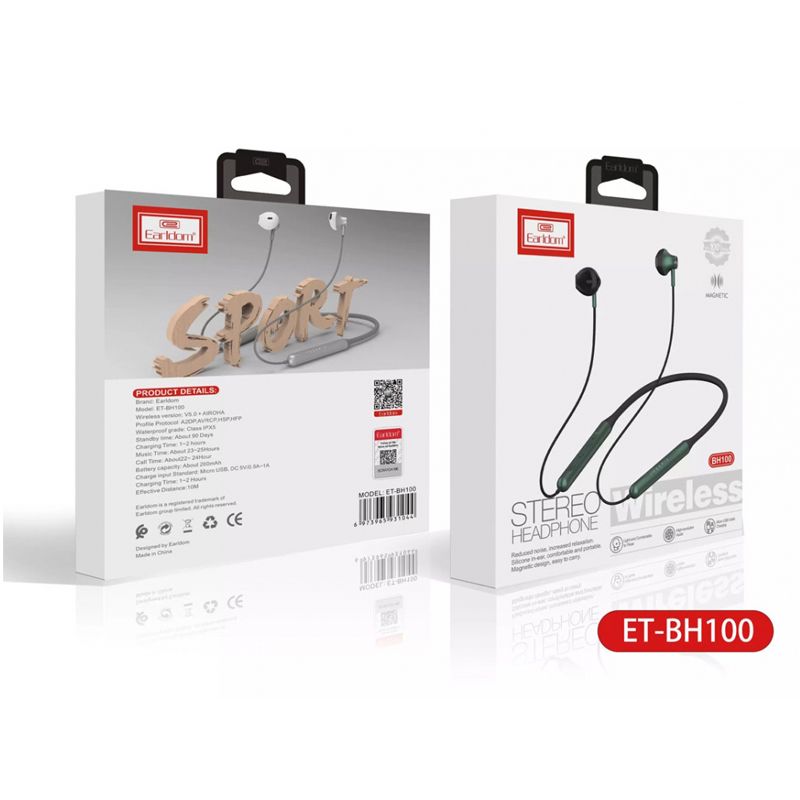 هندزفری بلوتوثی ارلدام مدل et-bh100 -  - 3