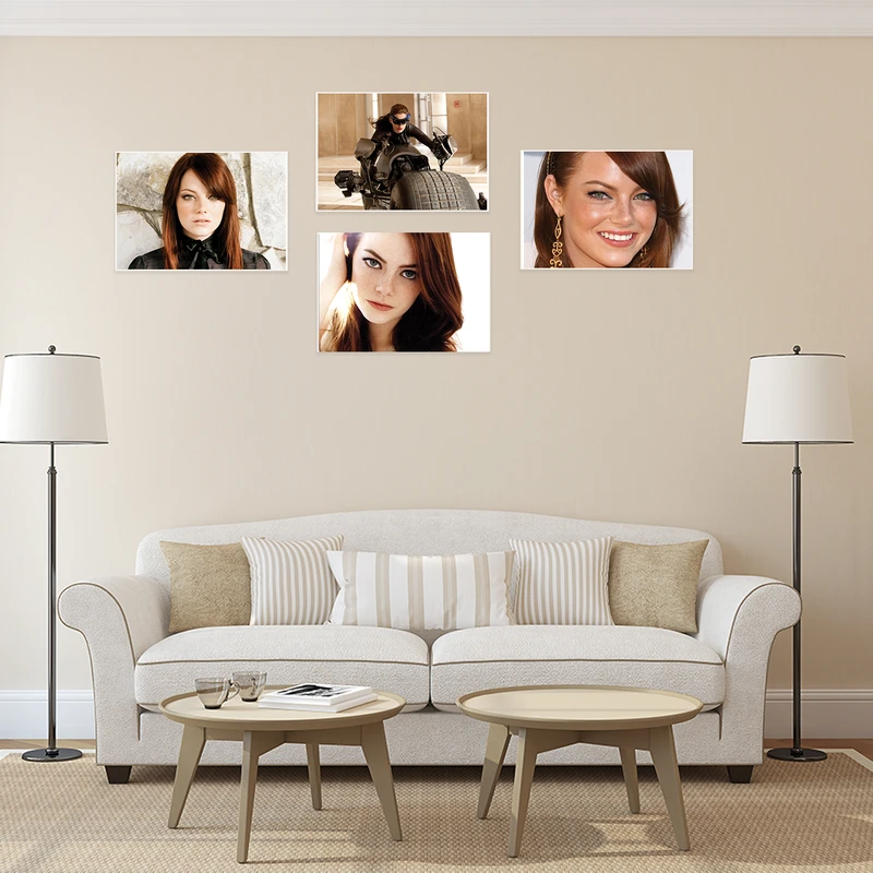 پوستر طرح اما استون کد A-2162-Emma Stone مجموعه 4 عددی