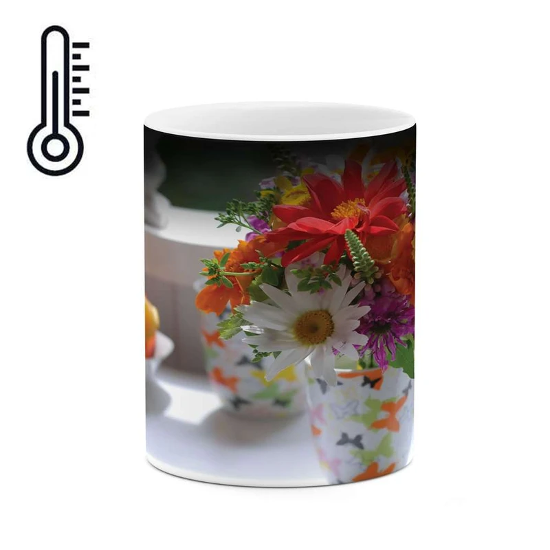 ماگ حرارتی کاکتی مدل گل کد mgh10266