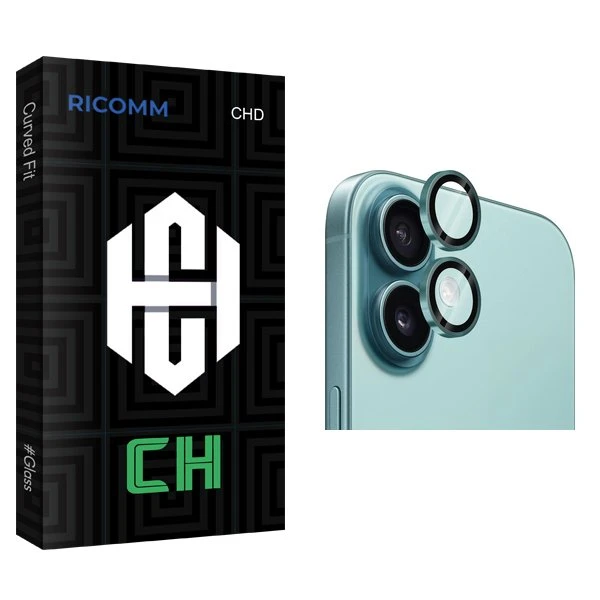 محافظ لنز دوربین ریکام مدل CH2 مناسب برای گوشی موبایل اپل iPhone 16