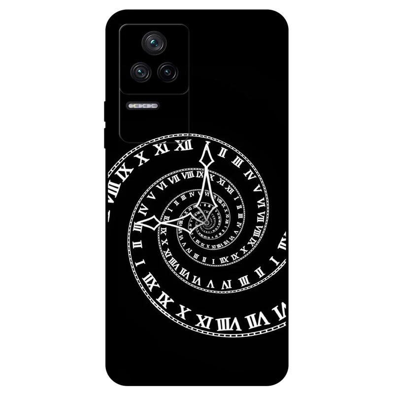 کاور مگافون طرح ساعت مدل 8160 مناسب برای گوشی موبایل شیائومی Poco F4 5G / Redmi K40S