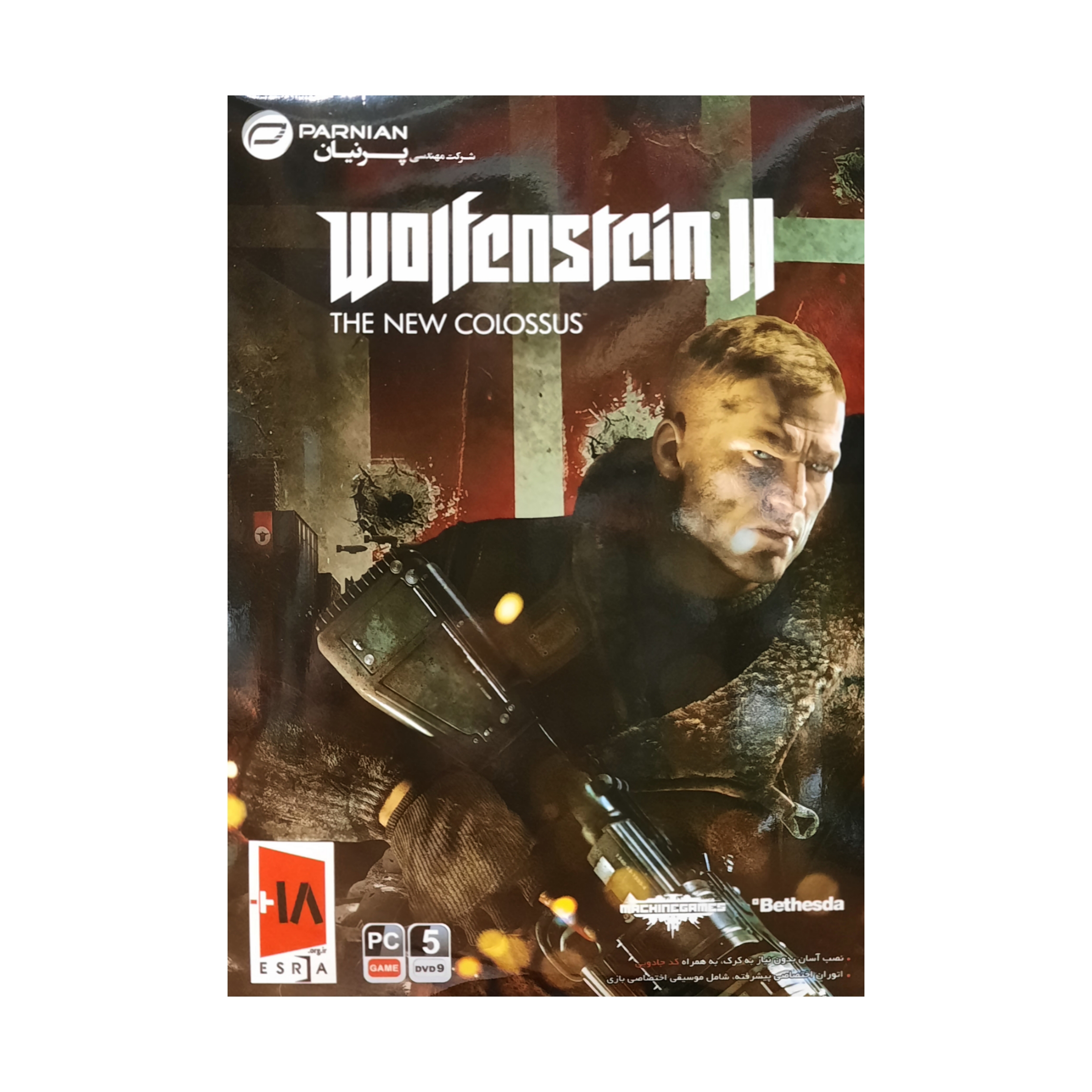 بازی wolfenstein ll the new Colossus مخصوص pc