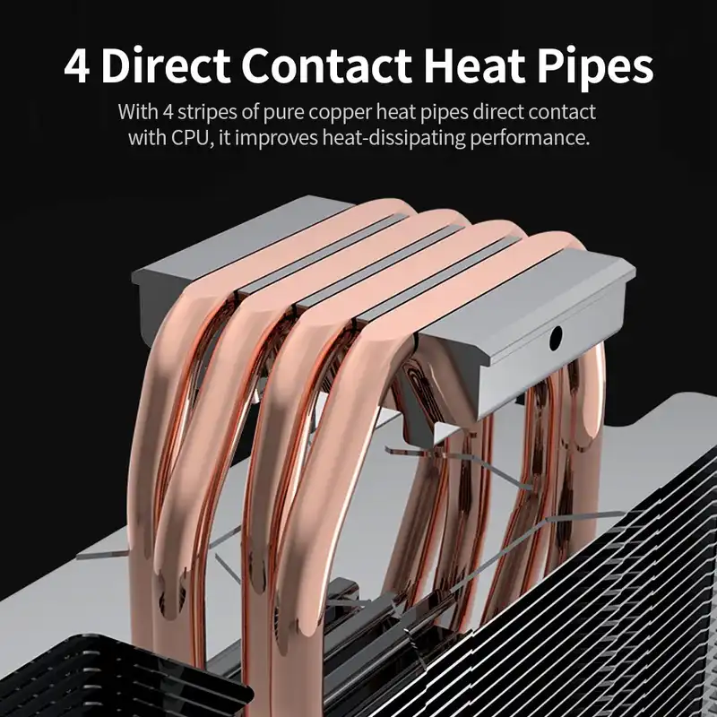 سیستم خنک کننده بادی ترمالتیک مدل S400 RGB