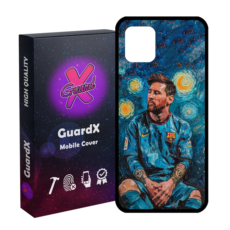 کاور گارد ایکس طرح لیونل مسی مدل 10741 مناسب برای گوشی موبایل سامسونگ Galaxy Note 10 Lite / A81