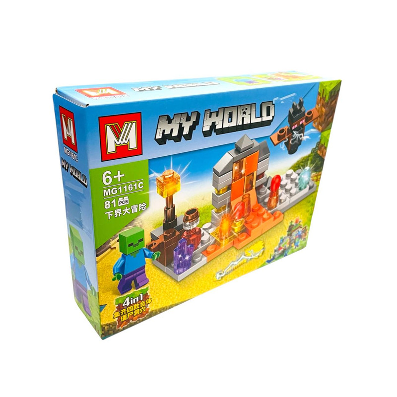 ساختنی 81 تکه مدل ماینکرافت کد MG1161C