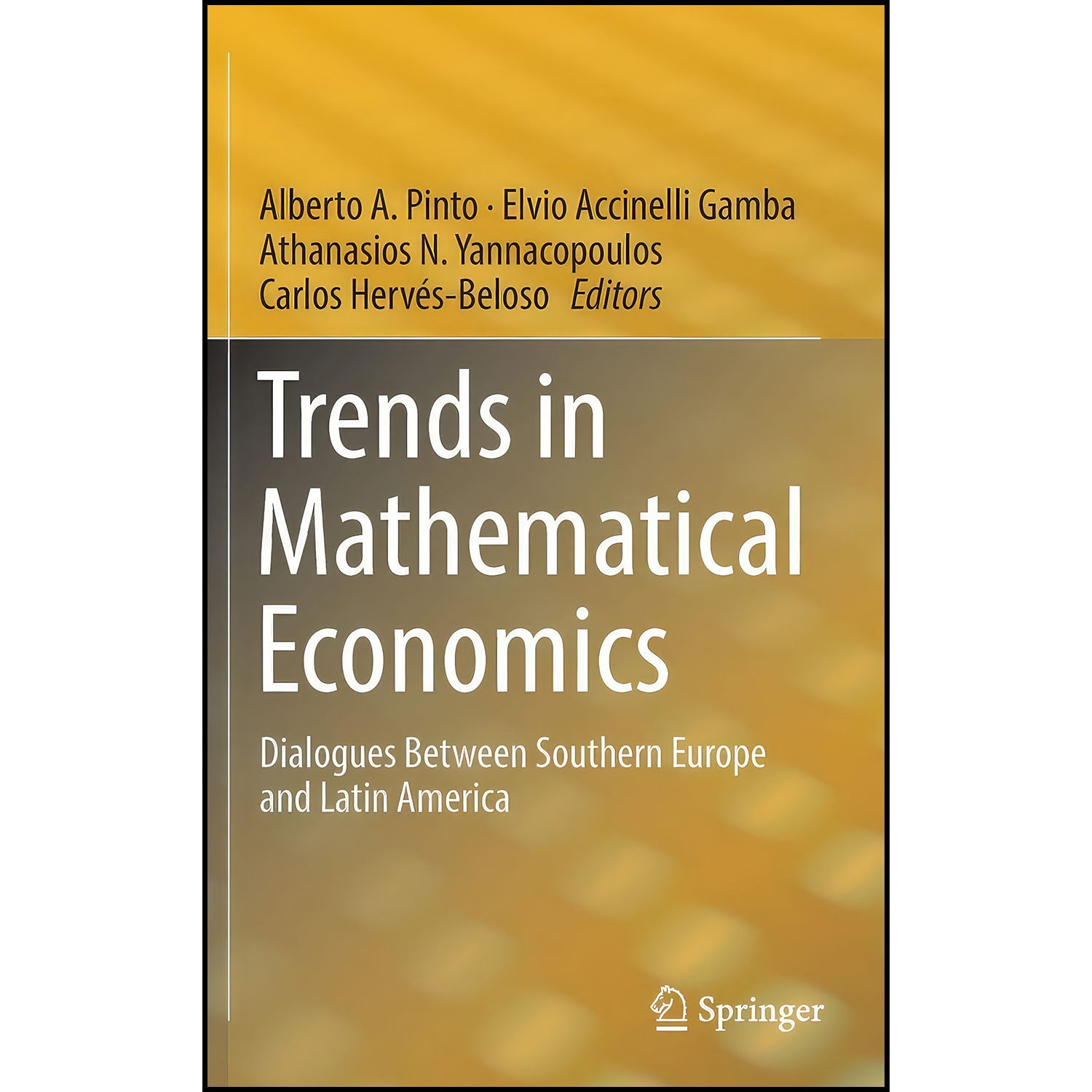 کتاب Trends in Mathematical Economics اثر جمعي از نويسندگان انتشارات Springer