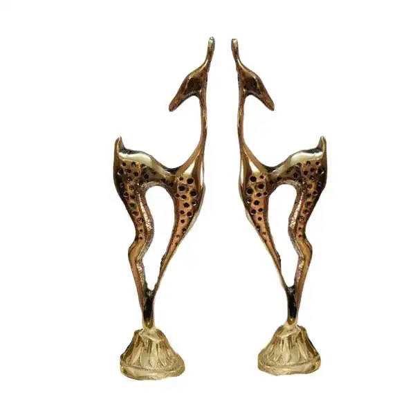 مجسمه مدل غزال عاشق مجموعه 2 عددی