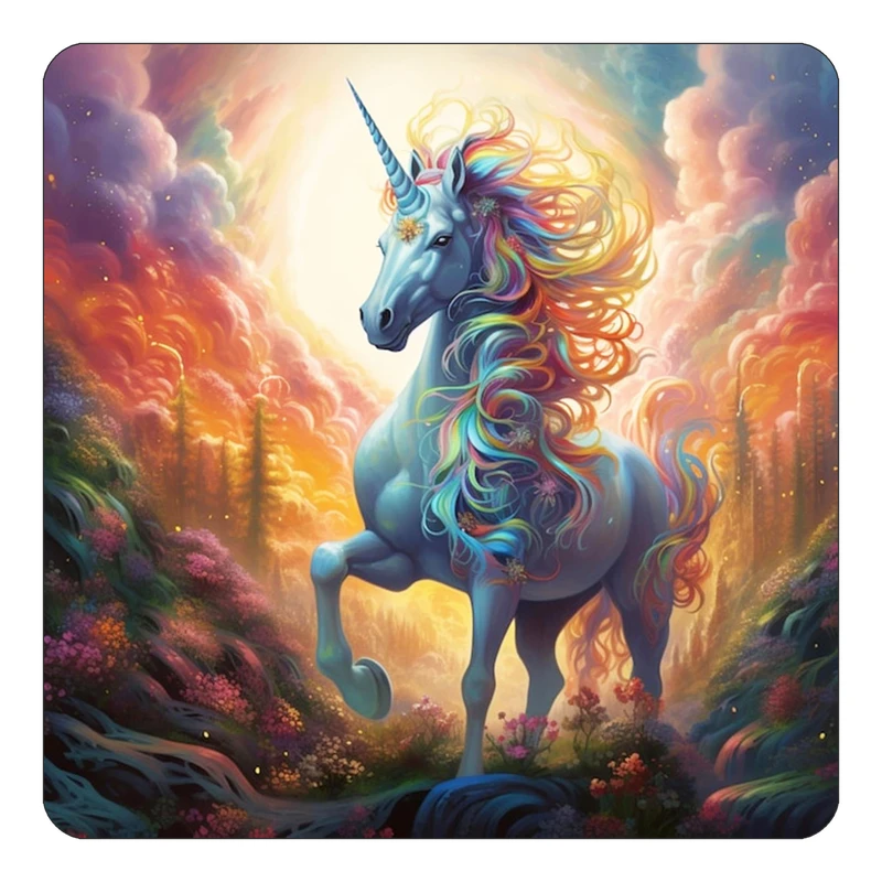 مگنت کاکتی طرح اسب تک شاخ و یونیکورن مدل mp32661