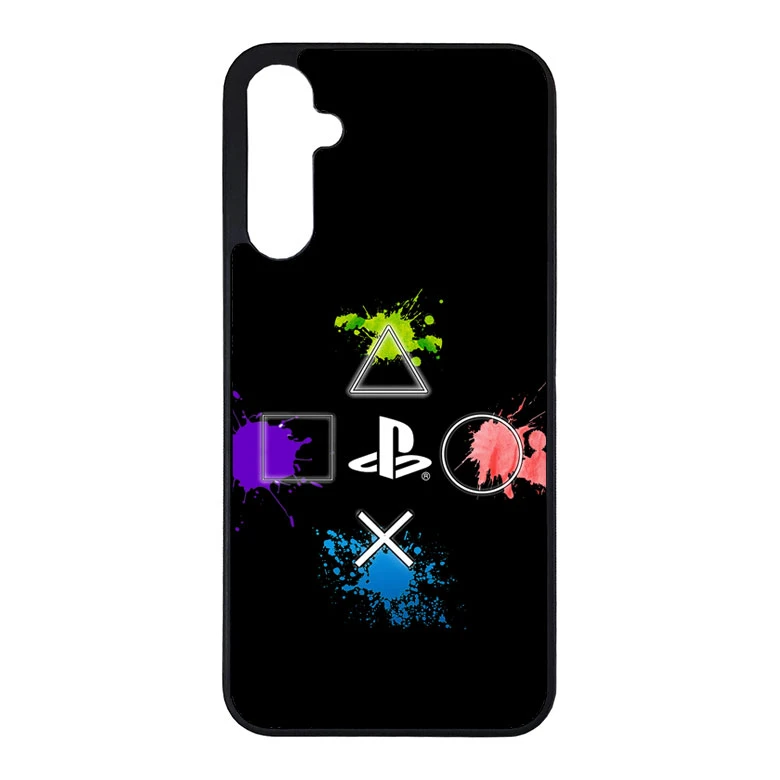 کاور گالری وبفر طرح دکمه های دسته پلی استیشن مناسب برای گوشی موبایل سامسونگ galaxy a25