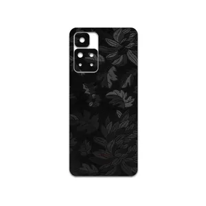 MAHOOT Black-Wildflower Cover Sticker for Xiaomi Redmi Note 11 Pro Plus 5G