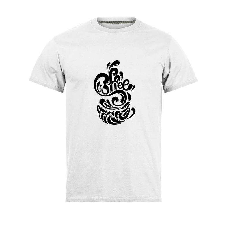 تی شرت آستین کوتاه مردانه مدل Coffee_N1_0237