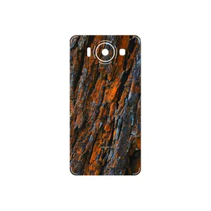 MAHOOT Wood Texture 6 Cover Sticker for Microsoft Lumia 950