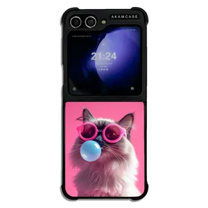 AKAM AMC-WSGZFLIP5-ANIMALS2 Cover For Samsung Galaxy Z Flip 5