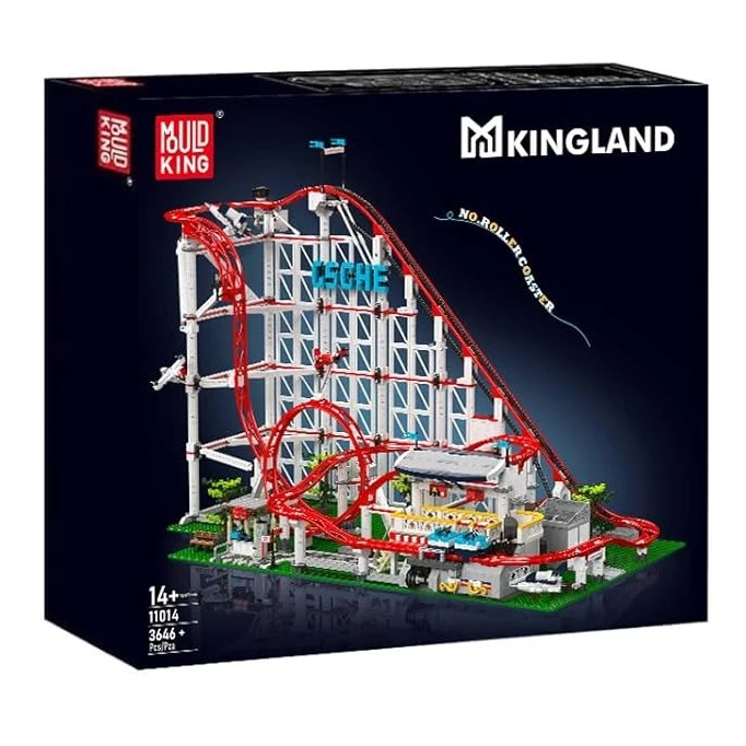 ساختنی 3646 تکه مولد کینگ مدل 11014 ترن هوایی