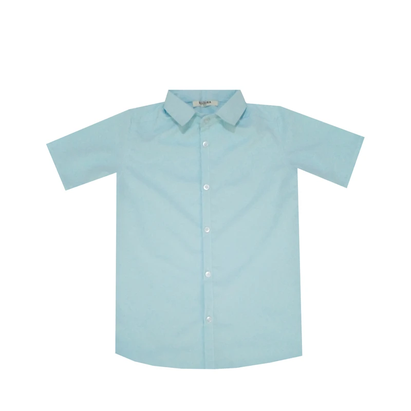 پیراهن آستین کوتاه یقه برگردان پسرانه مدل 35392