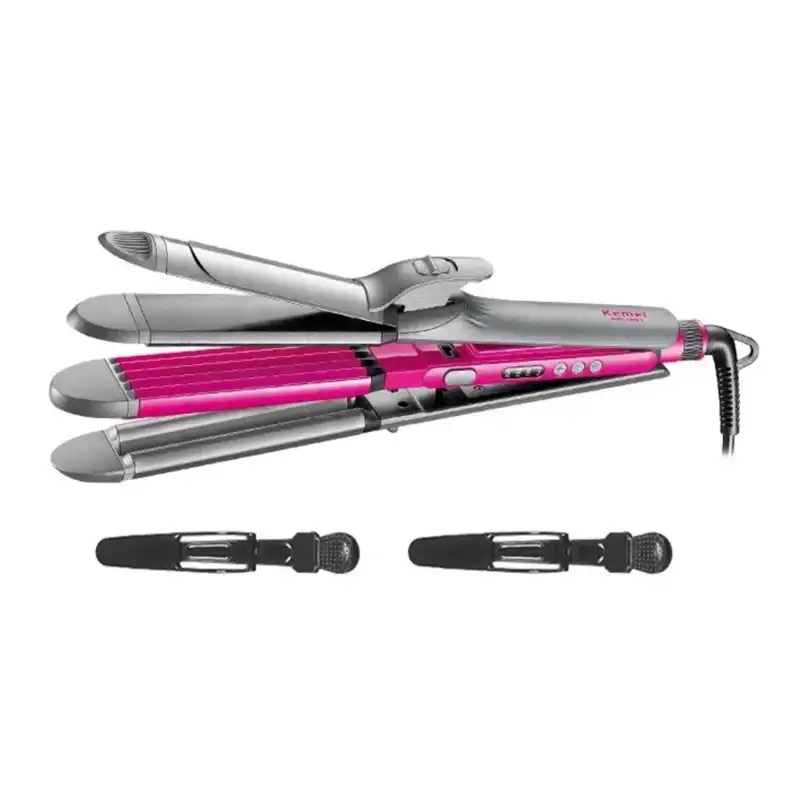 اتو و حالت دهنده ی مو کیمی مدل KM-1397