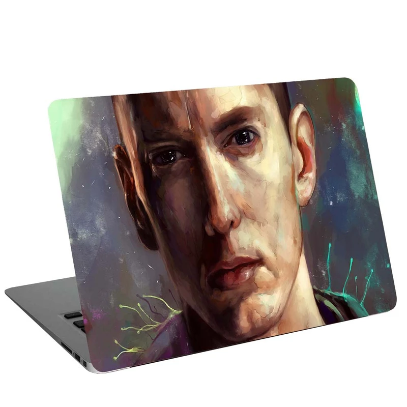 استیکر لپ تاپ طرح Eminem Fanart کد G-1344 مناسب برای لپ تاپ 15.6 اینچ