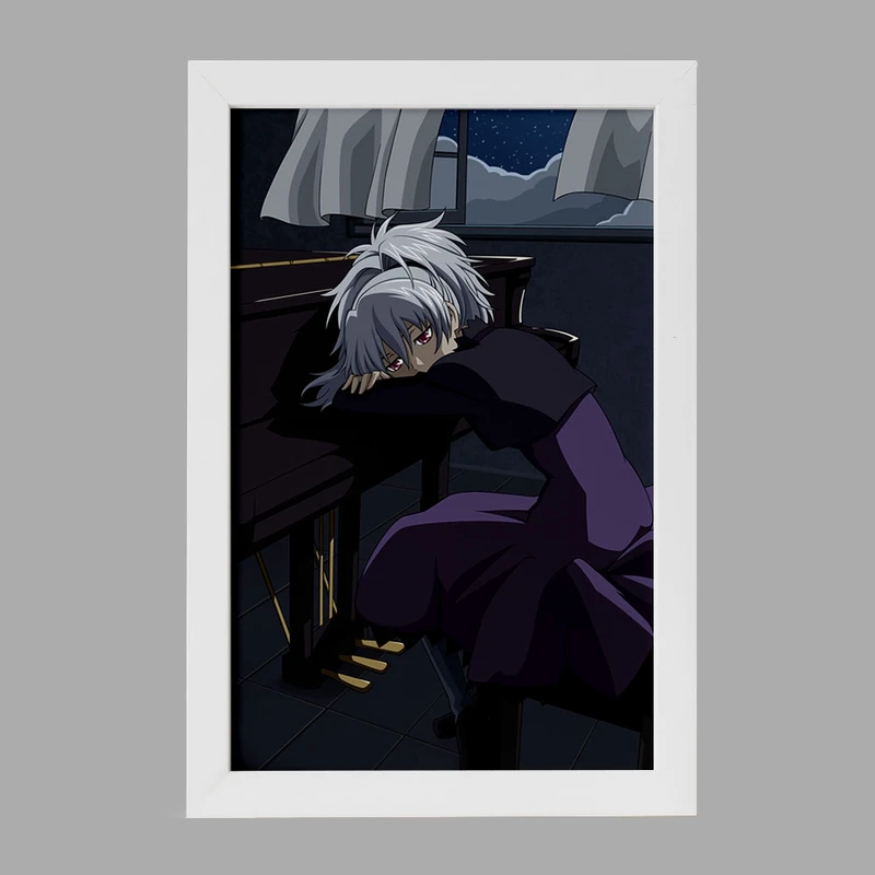 تابلو خندالو مدل یین انیمه تاریک تر از سیاهی Darker Than Black  کد 22575