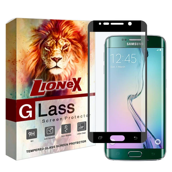 محافظ صفحه نمایش سرامیکی مات لایونکس مدل EDGCMLION مناسب برای گوشی موبایل سامسونگ Galaxy S6 edge