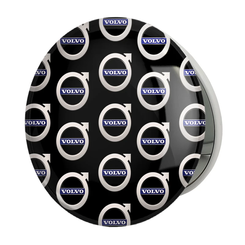 آینه جیبی خندالو طرح ولوو volvo مدل تاشو کد 23661 