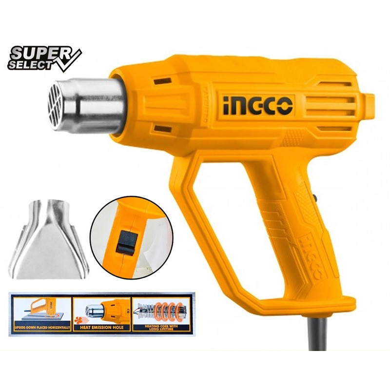 سشوار صنعتی اینکو مدل HG-2000385-2000W سشوار صنعتی اینکو مدل HG-2000385-2000W