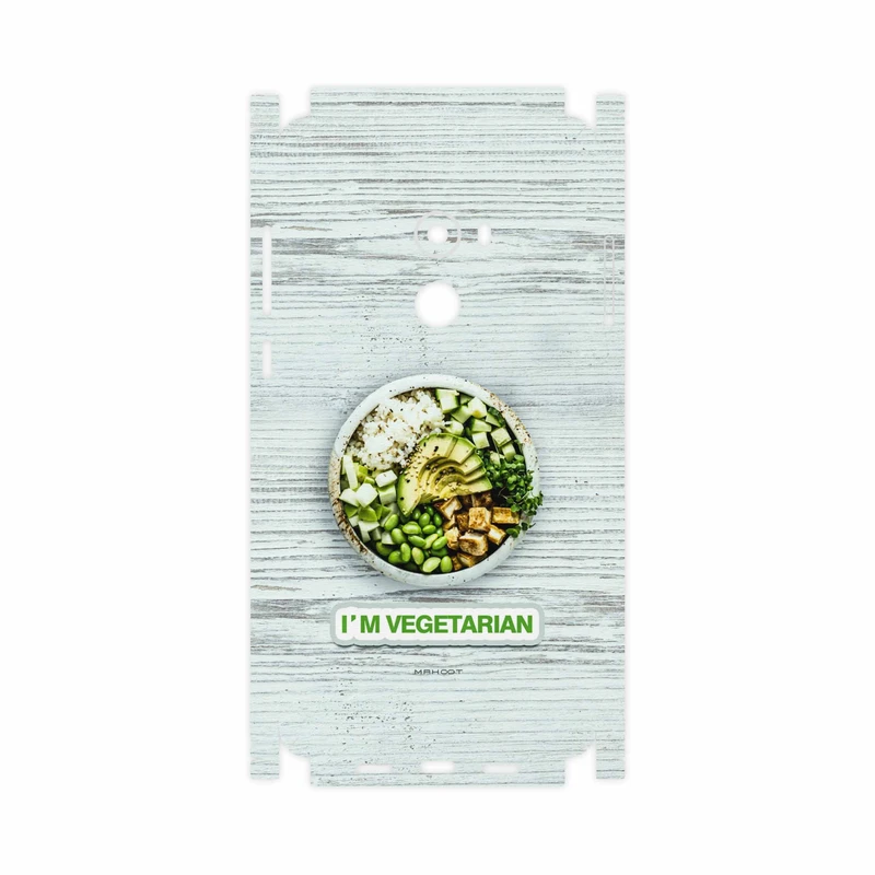 برچسب پوششی ماهوت مدل Im-vegetarian-FullSkin مناسب برای گوشی موبایل شیائومی Mi Mix 2