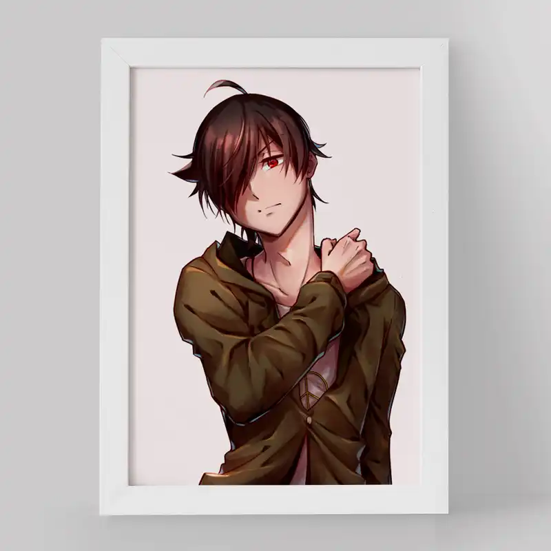 تابلو خندالو مدل آراراگی کویومی انیمه مونوگاتاری کد 16212