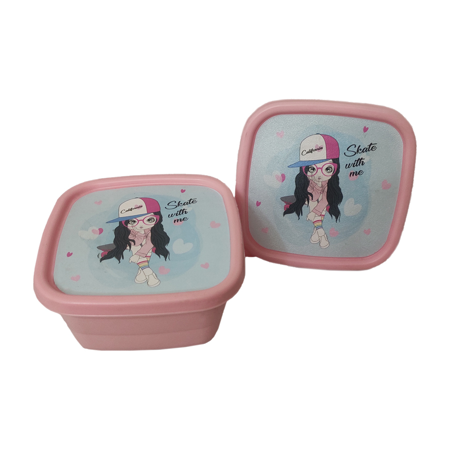 ظرف نگهدارنده مدل آدا کد ZA-0014 بسته 2 عددی