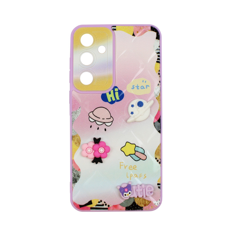 کاور مدل cute sticker مناسب برای گوشی موبایل سامسونگ Galaxy A55