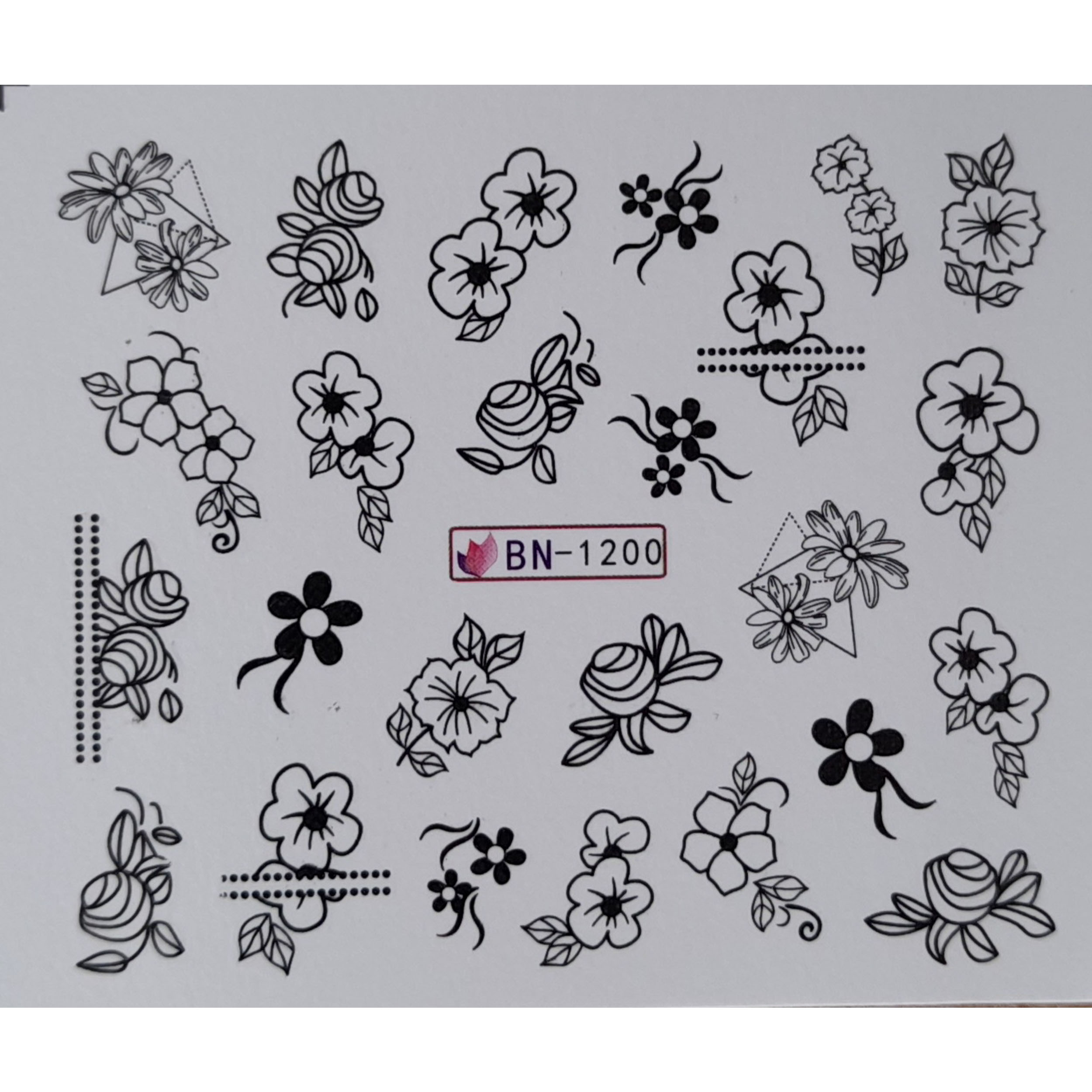 برچسب لنز ناخن کد L84