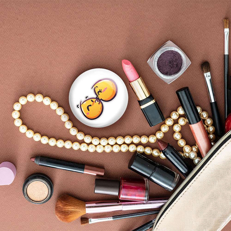 آینه جیبی خندالو مدل ایموجی Emoji  کد 5968