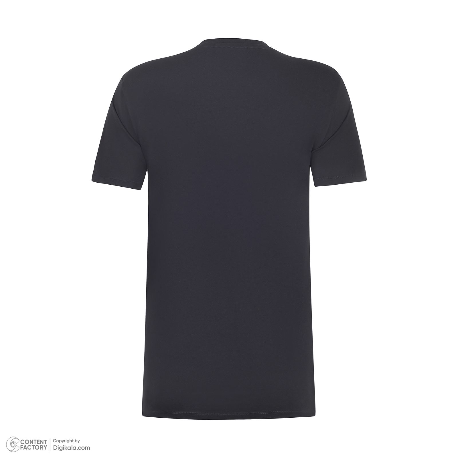 تی شرت آستین کوتاه مردانه باینت مدل 765-2 رنگ طوسی تیره -  - 5