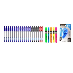 خودکار مدل S1 به همراه ماژیک علامت گذار و لاک غلط گیر مجموعه 26 عددی