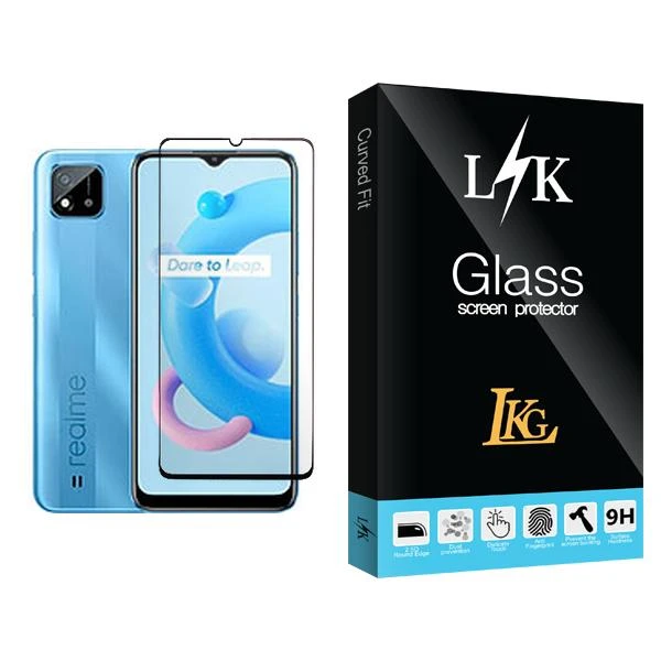 محافظ صفحه نمایش ال کا جی مدل LK Glass MIX001 مناسب برای گوشی موبایل ریلمی C20