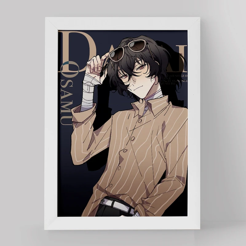 تابلو خندالو مدل دازای اوسامو انیمه سگ های ولگرد بانگو کد 10133