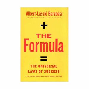 نقد و بررسی کتاب The Formula اثر Albert-Laszlo Barabasi انتشارات Little, Brown and Company توسط خریداران
