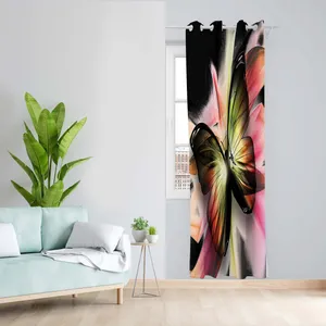 پرده طرح نئونی مدل مخمل پانچی کد 1482 z سایز 140x200 سانتی متر