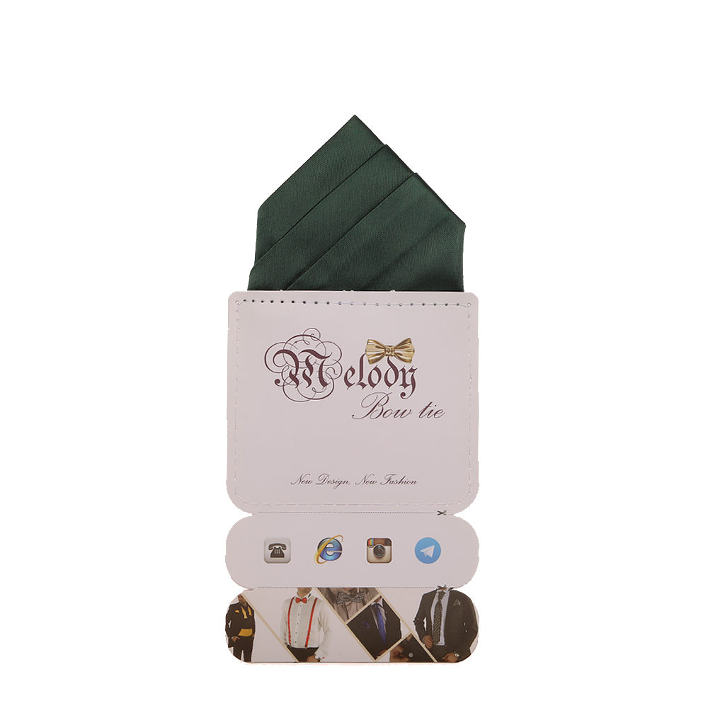 دستمال جیب مردانه ملودی مدل PS5106MSOgrn
