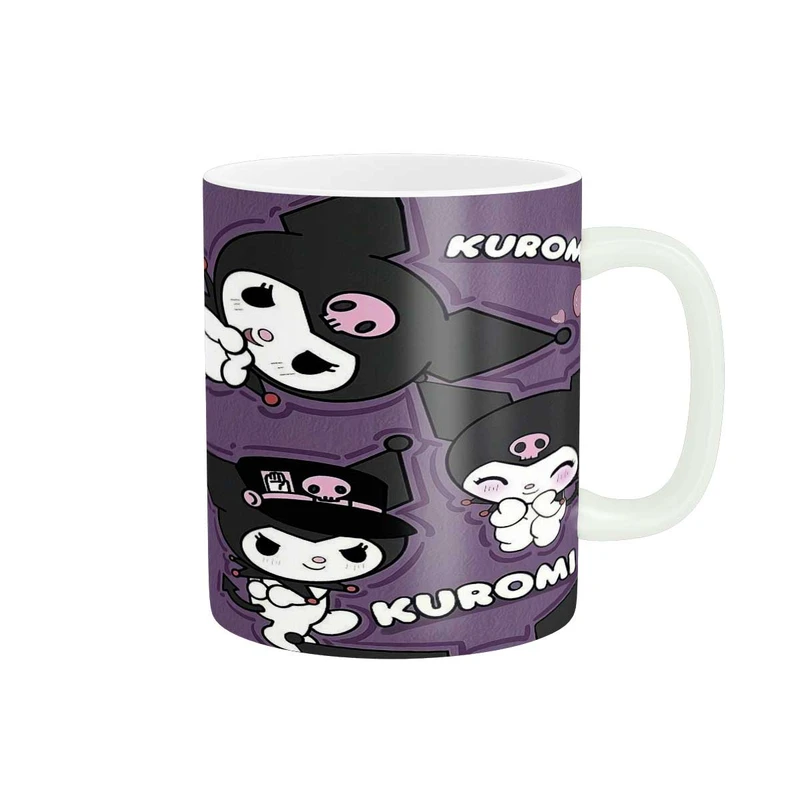 ماگ پاد آفرین طرح کارتون کرومی kuromi کد 3195