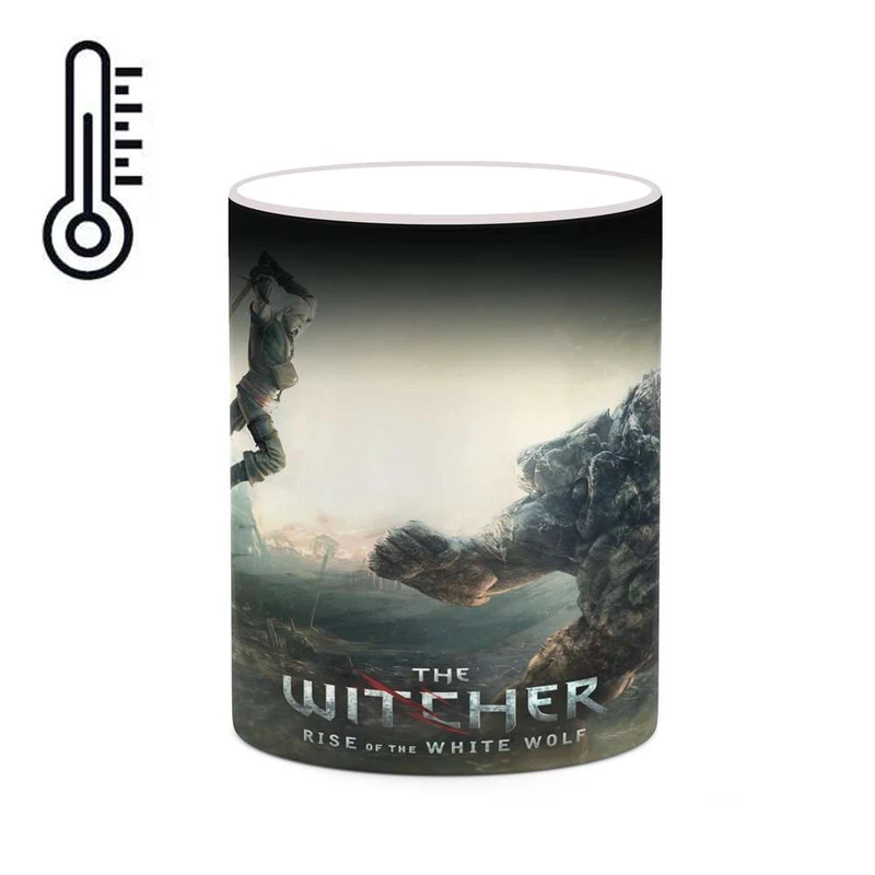 ماگ حرارتی کاکتی مدل بازی The Witcher Rise of the White Wolf کد mgh20945