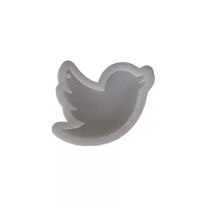 قالب رزین مدل جاکلیدی طرح پرنده توئیتر