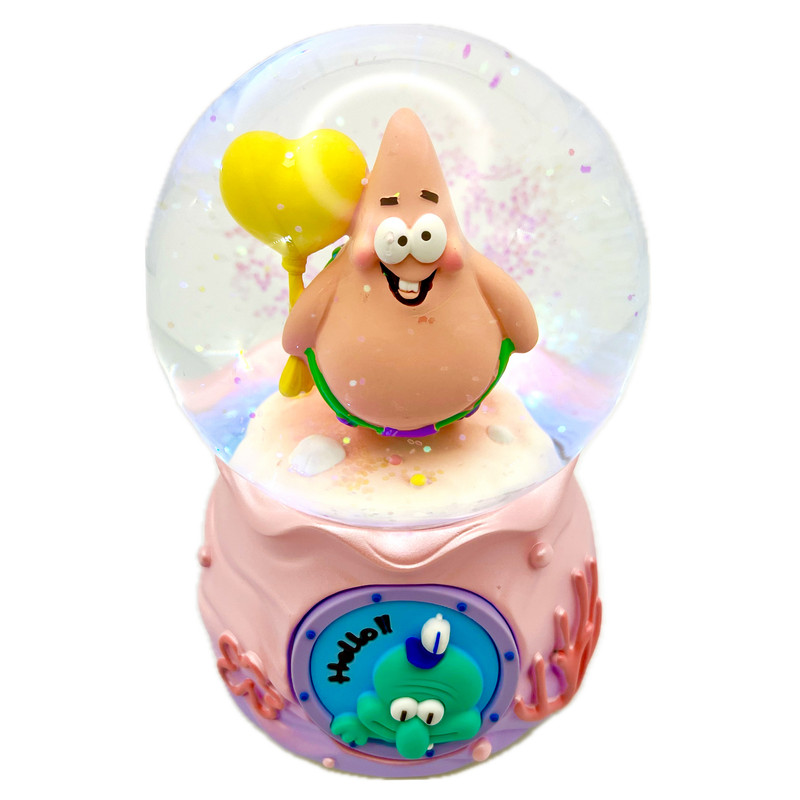 گوی موزیکال مدل پمپی مدیوم Hello طرح قطره عاشق کد 600.MPA1623.20