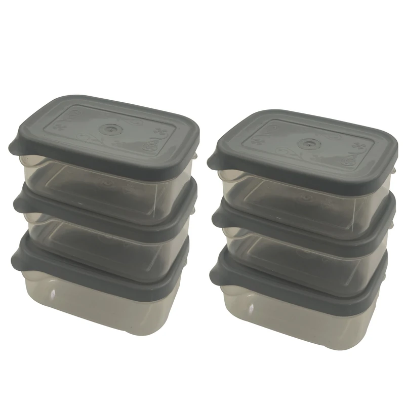 ظرف نگهدارنده مدل گلرو مجموعه 6 عددی