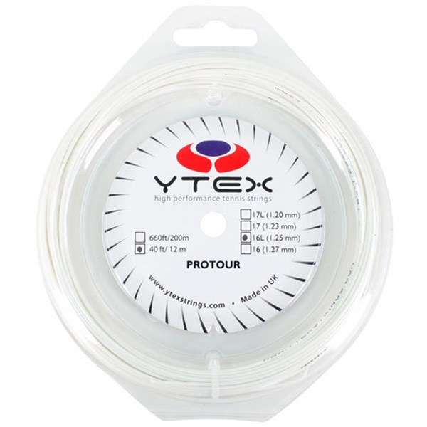 زه راکت تنیس وای تکس مدل Protour 16 White