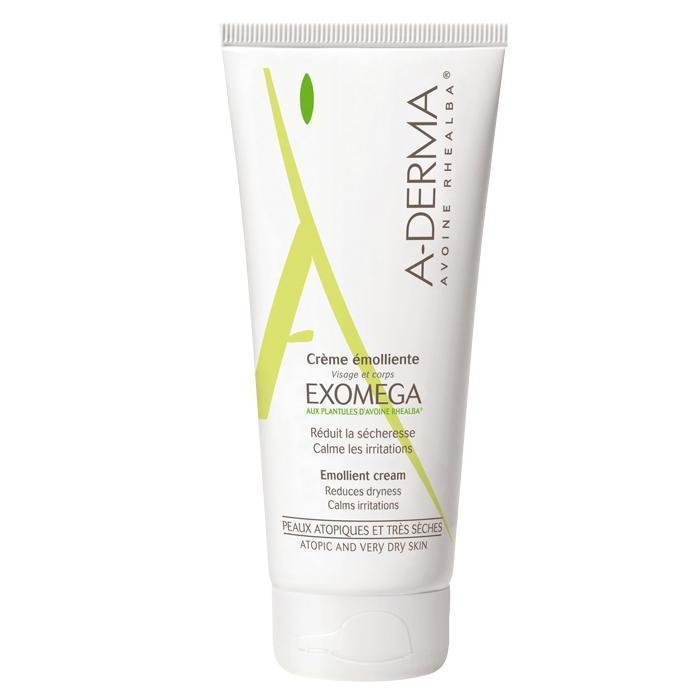 کرم مرطوب کننده آ درما سری Exomega مدل Emollient حجم ۲۰۰ میلی لیتر