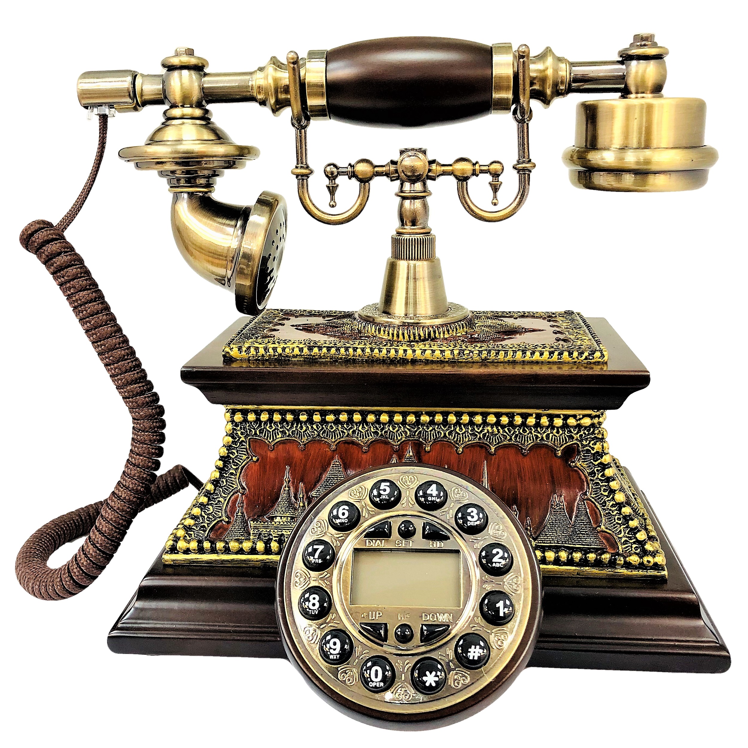 تلفن کلاسیک چوبی BHD مدل5579