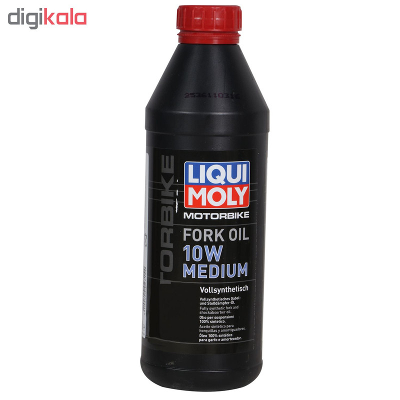 روغن کمک فنر موتور سیکلت مدل 10W MEDIUM FORKحجم 1 لیتر